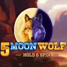 Official Slots logo: 5 Moon Wolf by Apparat Gaming at Bol Casino