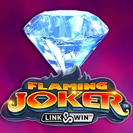 Flaming Joker Link and Win online game logo by Barstruck on bolcasino.eu