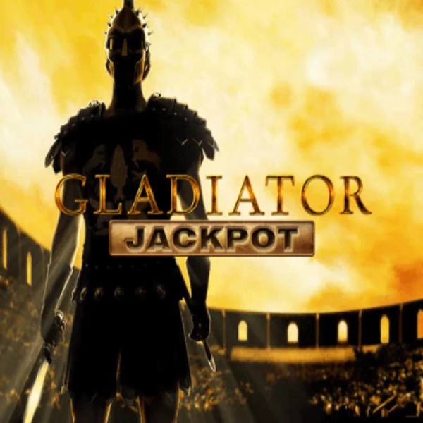 Gladiator Jackpot online game logo by Playtech on bolcasino.eu
