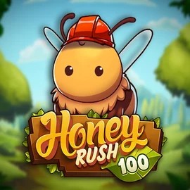 Honey Rush 100 slot visual from Play'n GO available on bolcasino.eu