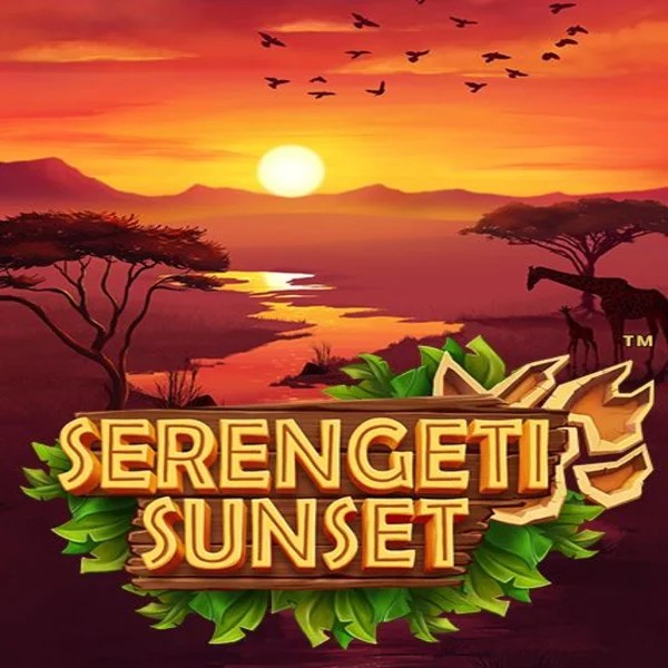 Serengeti Sunset online game logo by Skywind Group on bolcasino.eu